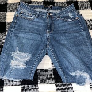 Judy Blue Distressed Skinny Fit Jeans